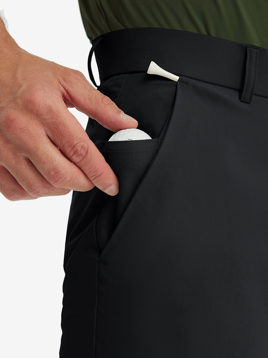 Stretch Soft Flat Front Dress Golf Shorts