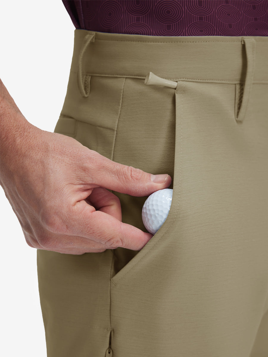 Flat Front Hybrid Golf Shorts