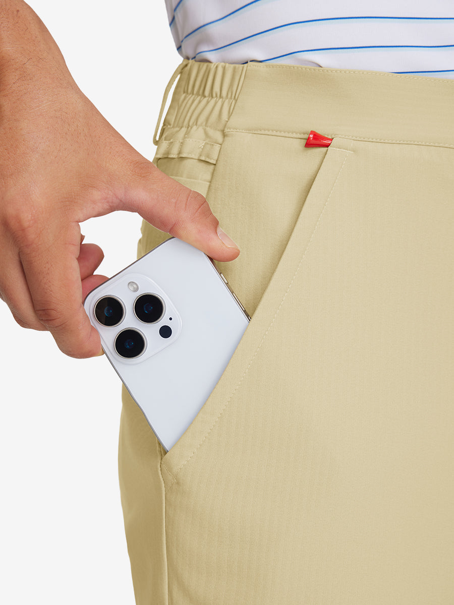 Lightweight Flat Front Casual Trousers
