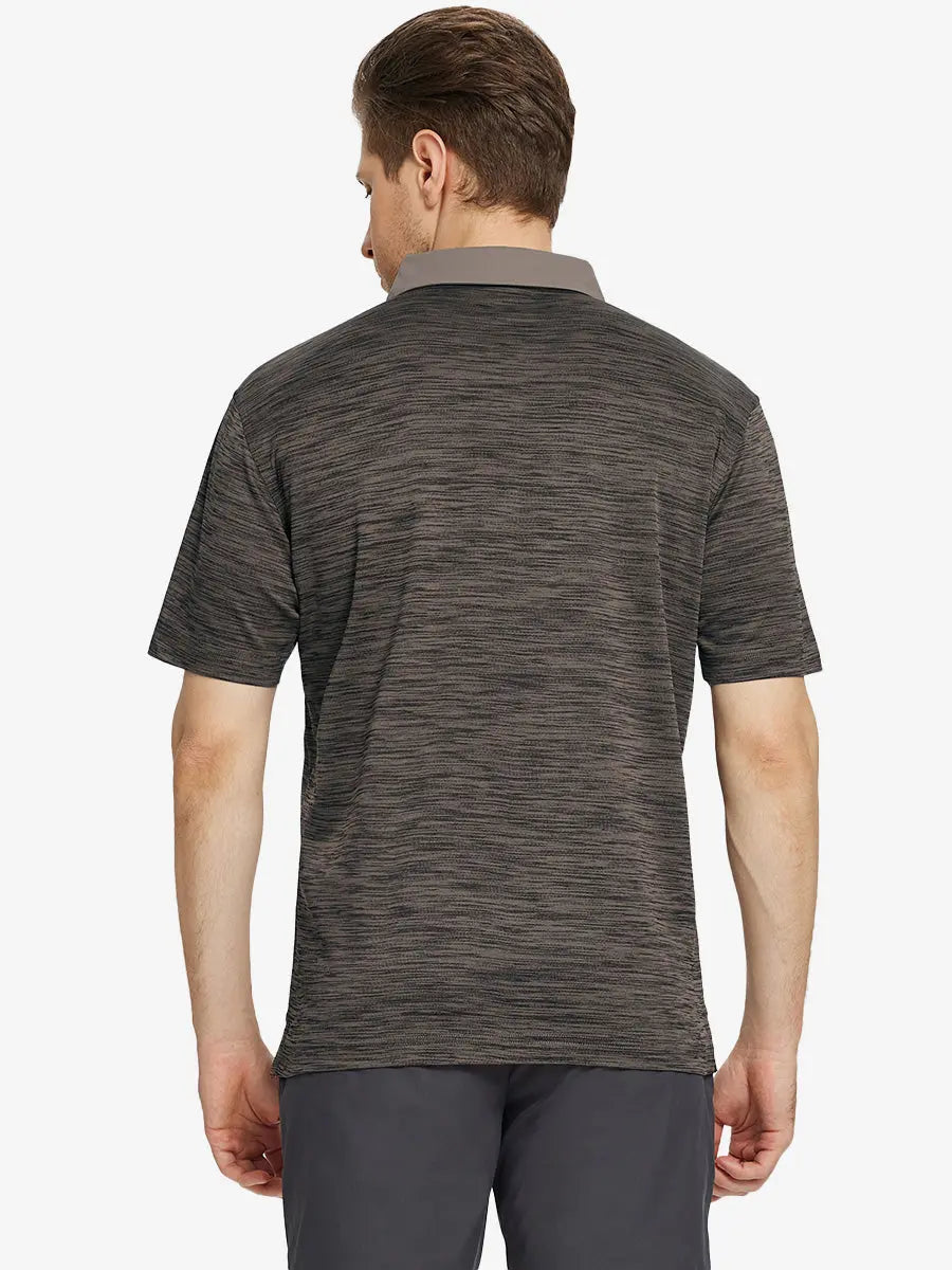 Cool Heather Texture Polo