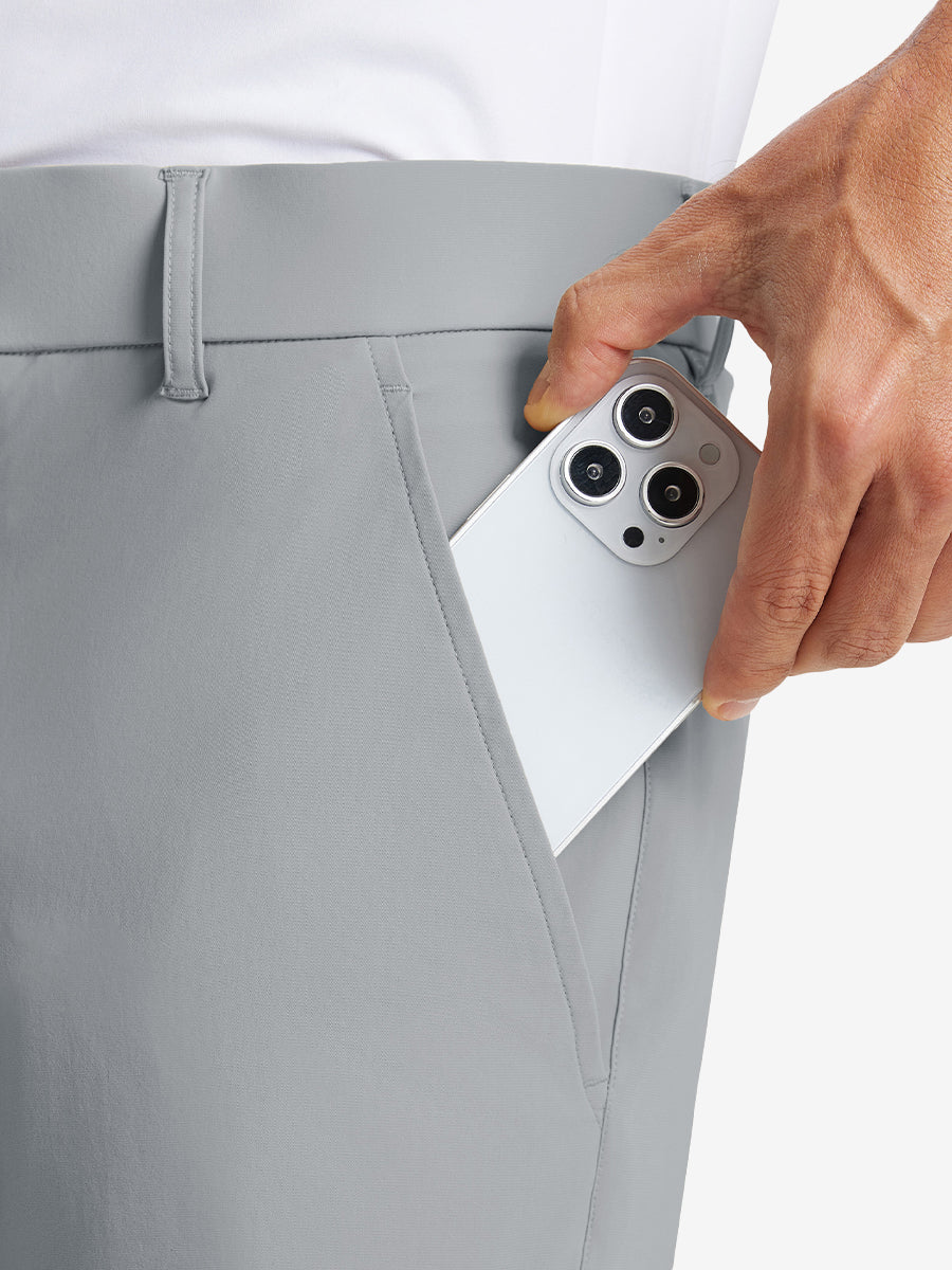 Quick Dry Casual Shorts with 4 Pockets