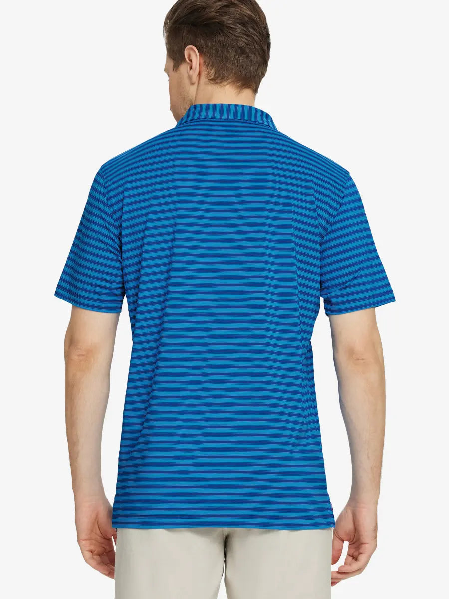 Yarn Dyed Stripe Polo