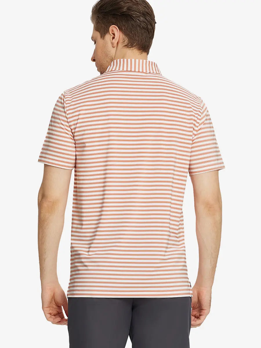 Yarn Dyed Stripe Polo