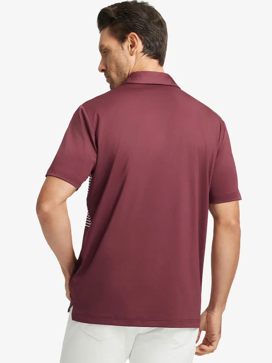 Chest Print Polo Shirts