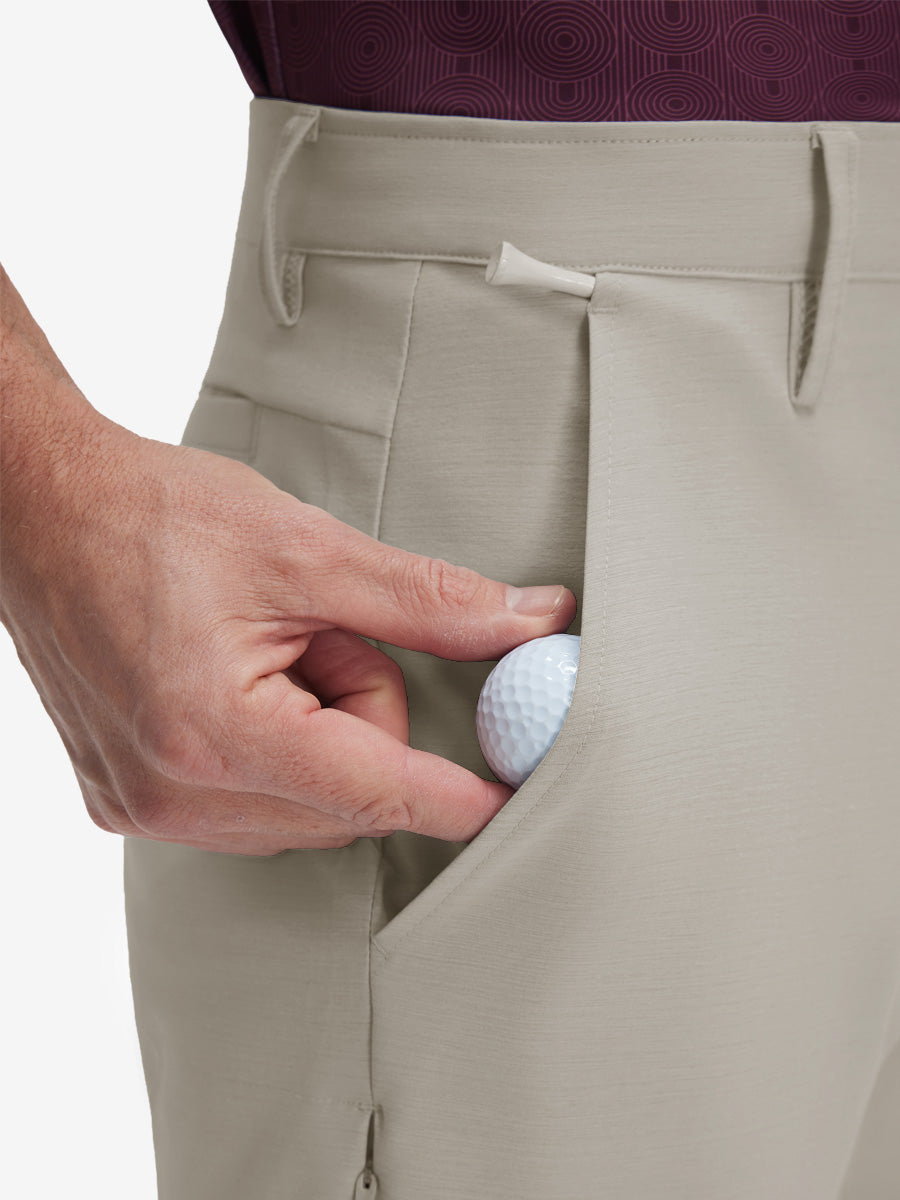 Flat Front Hybrid Golf Shorts