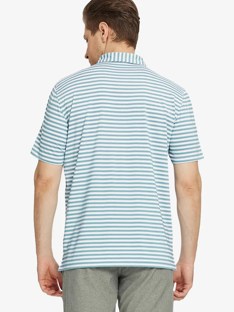 Yarn Dyed Stripe Polo