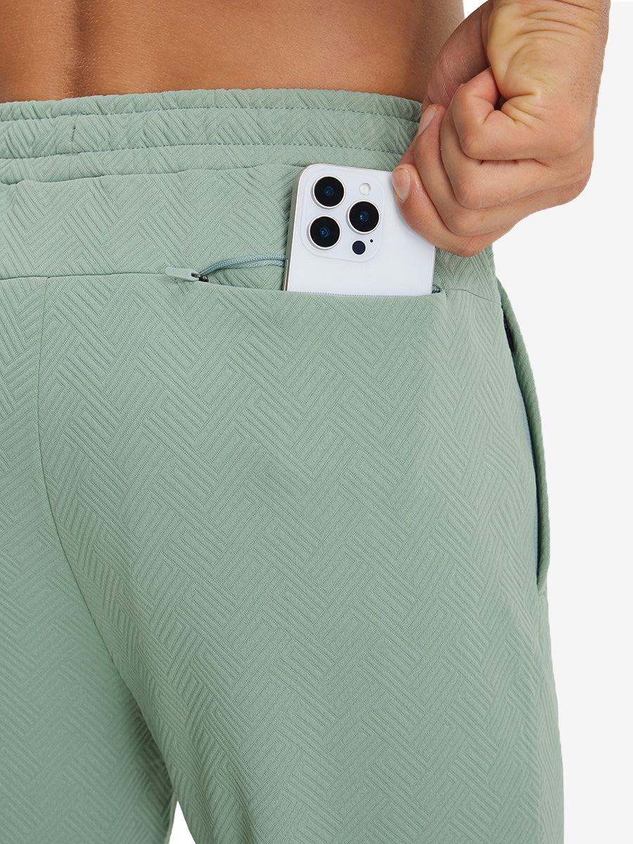Soft Sweatpants with 4 Zipper Pockets