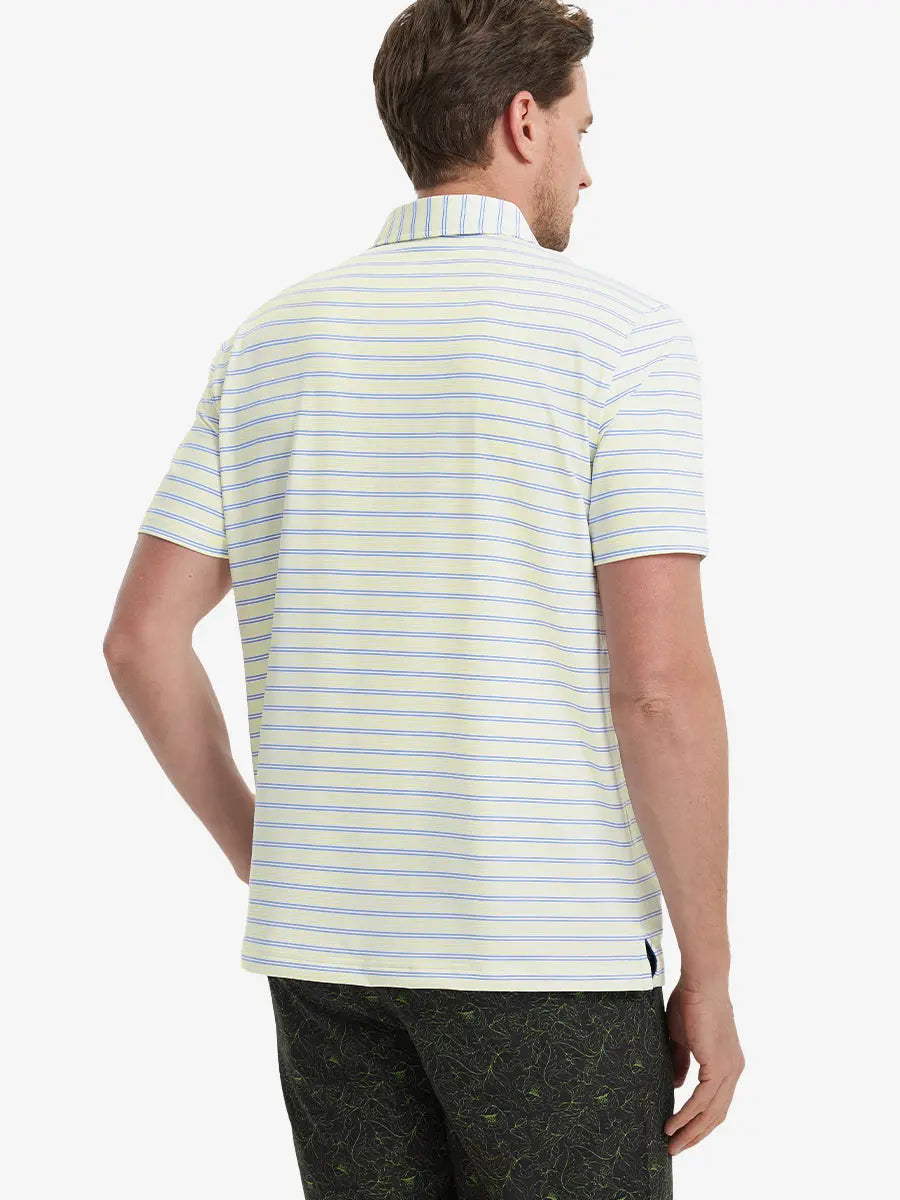 Performance Stripe Golf Shirts