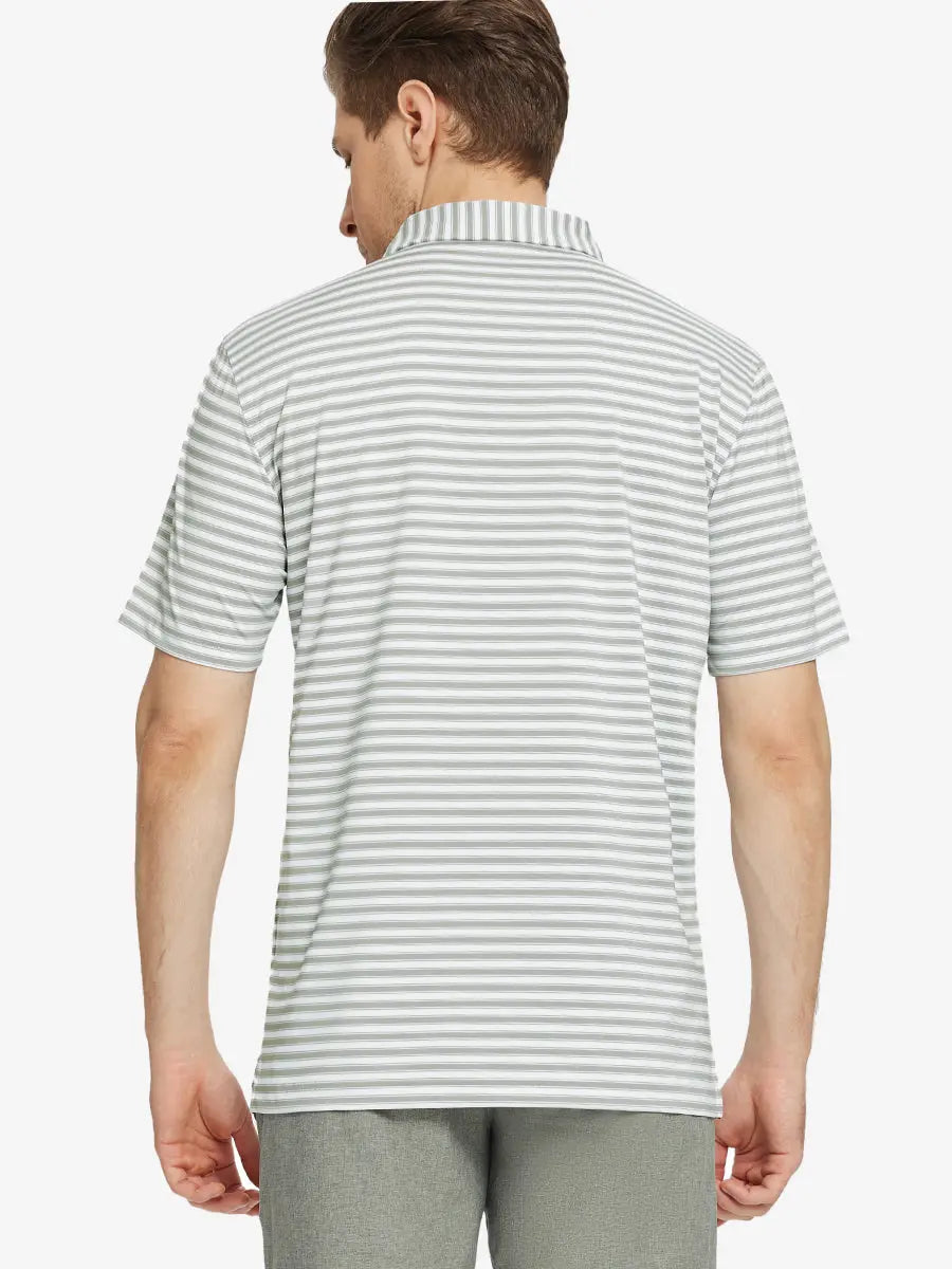 Yarn Dyed Stripe Polo