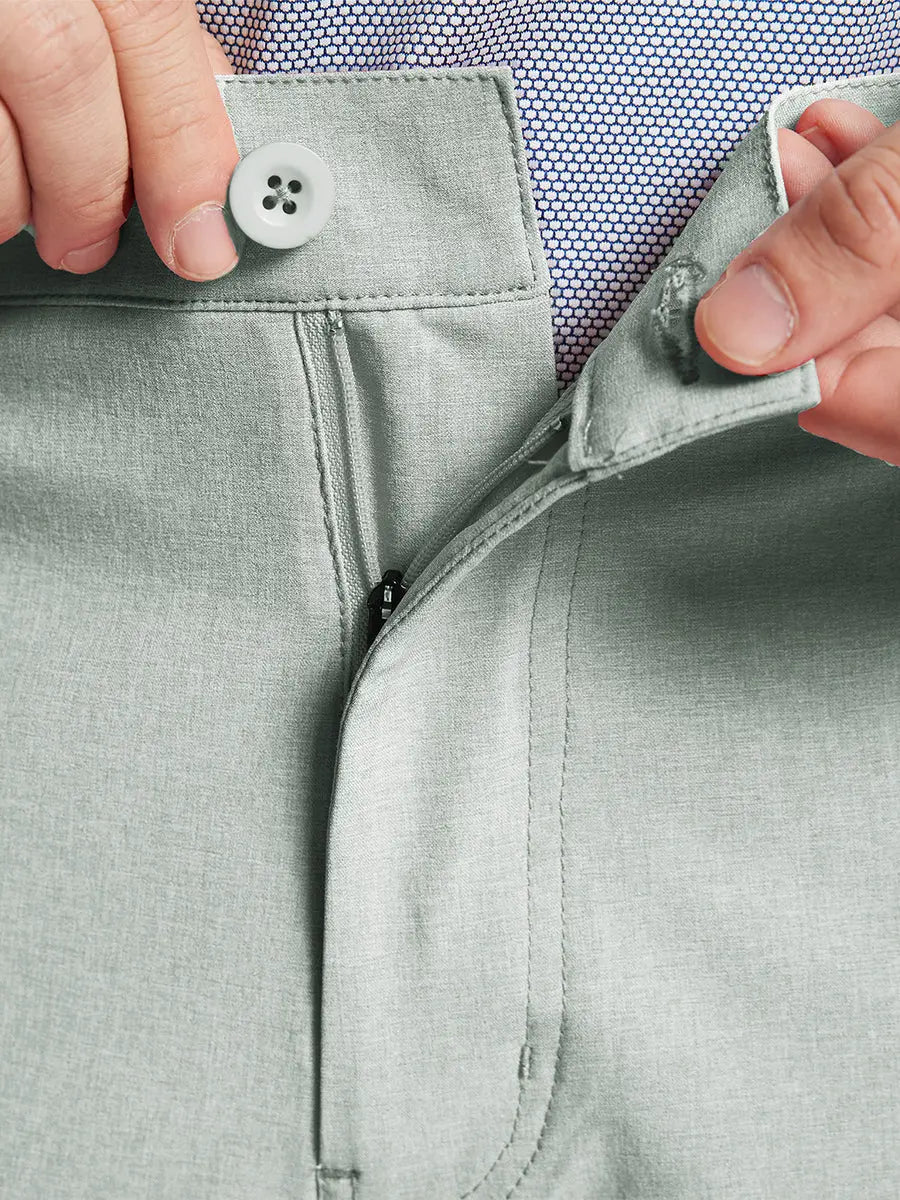 Heather Performance Golf Shorts