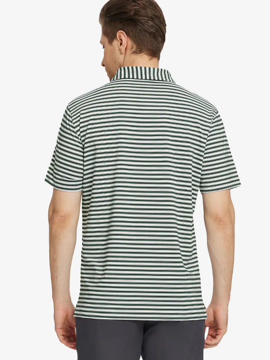 Yarn Dyed Stripe Polo