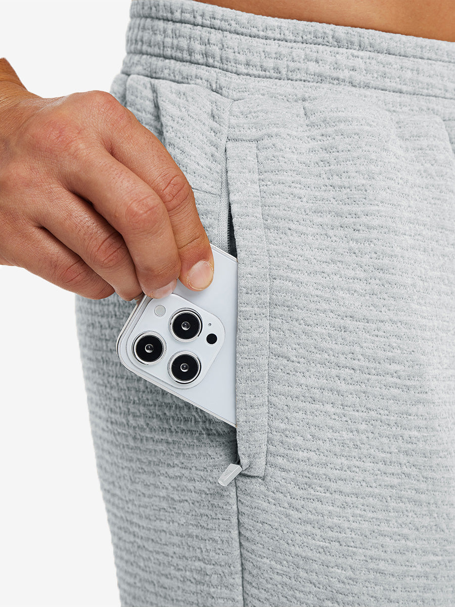 Soft Sweatpants with 4 Zipper Pockets