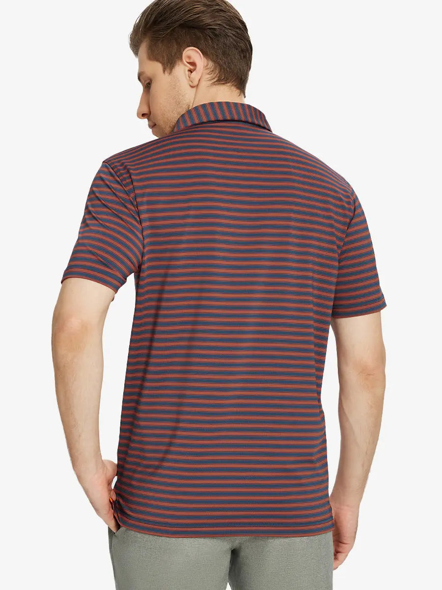 Yarn Dyed Stripe Polo