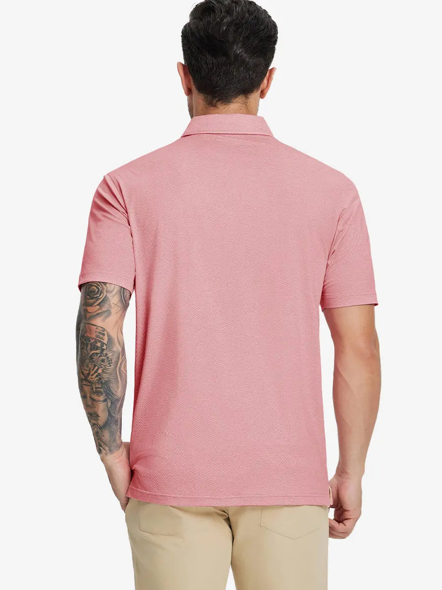 Premium Stretch Heather Polo