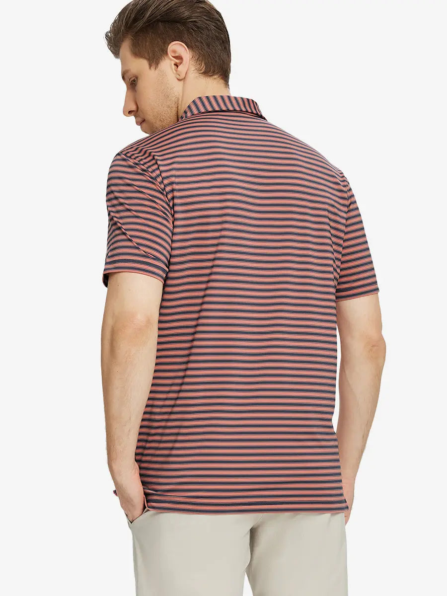 Yarn Dyed Stripe Polo