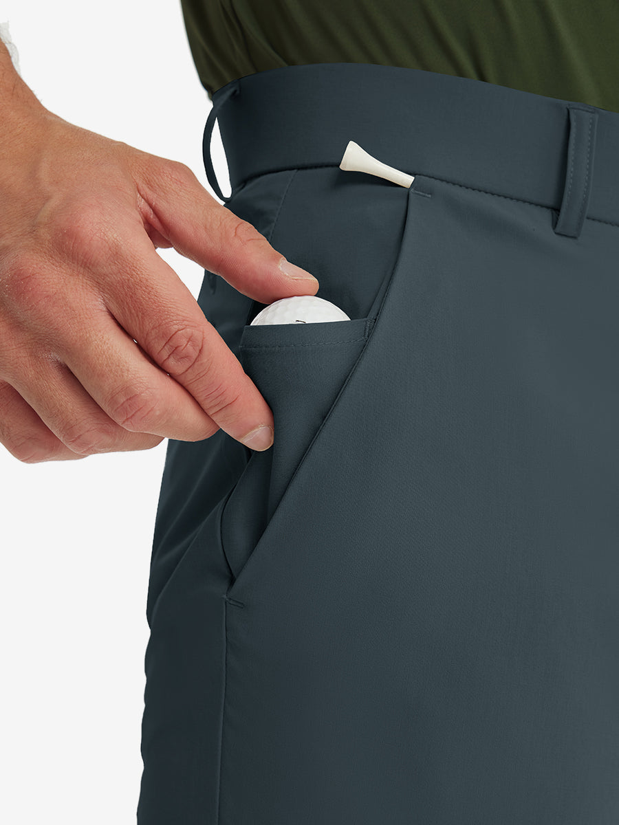 Stretch Soft Flat Front Dress Golf Shorts