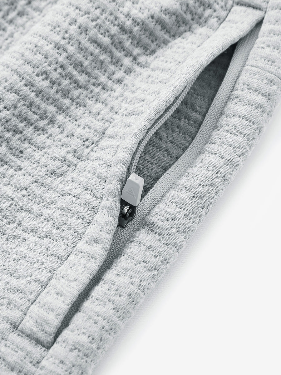 Soft Sweatpants with 4 Zipper Pockets