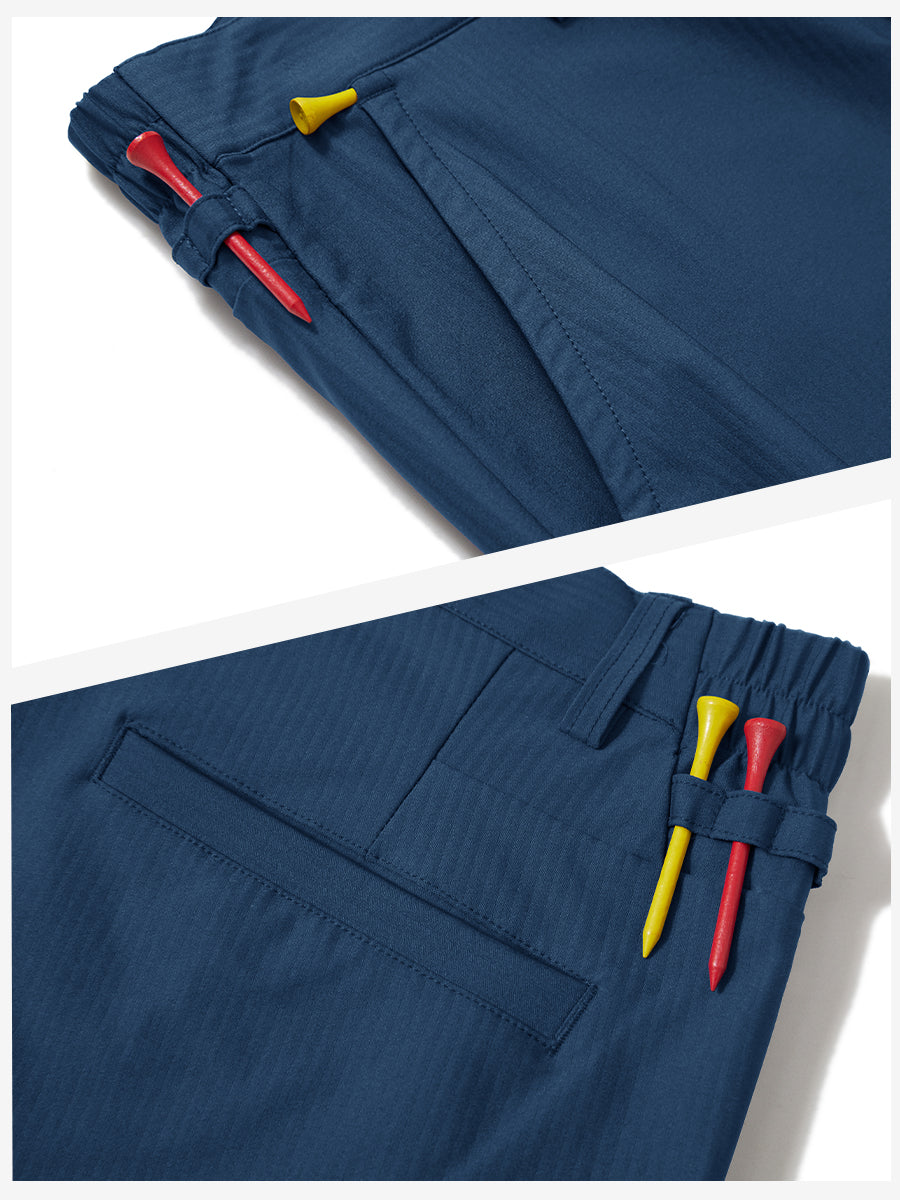 Lightweight Flat Front Casual Trousers