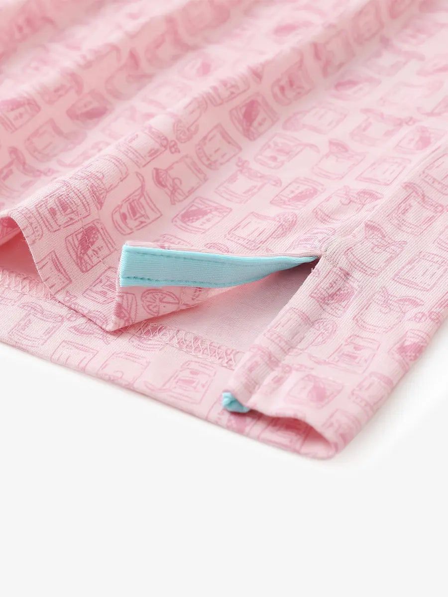 Popular Heather Print Polo