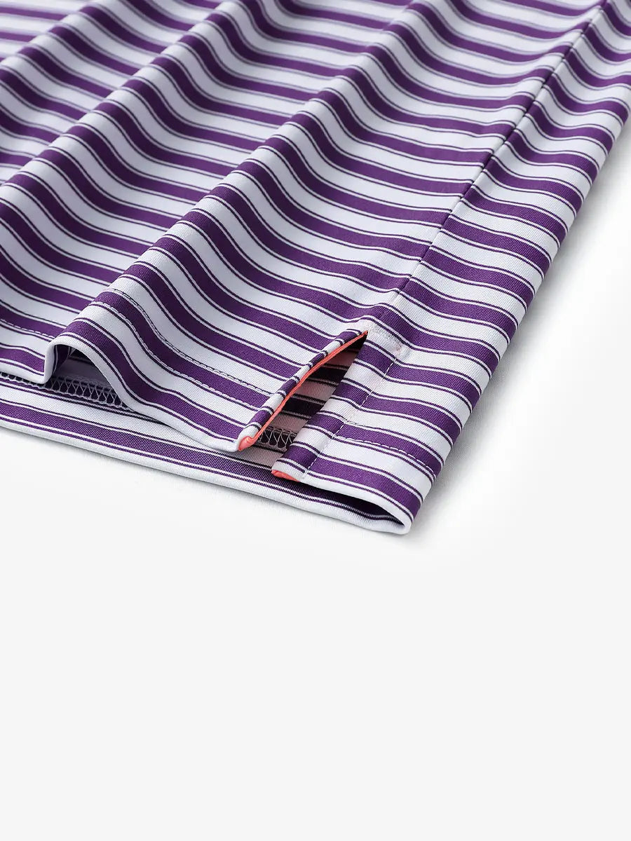 Yarn Dyed Stripe Polo