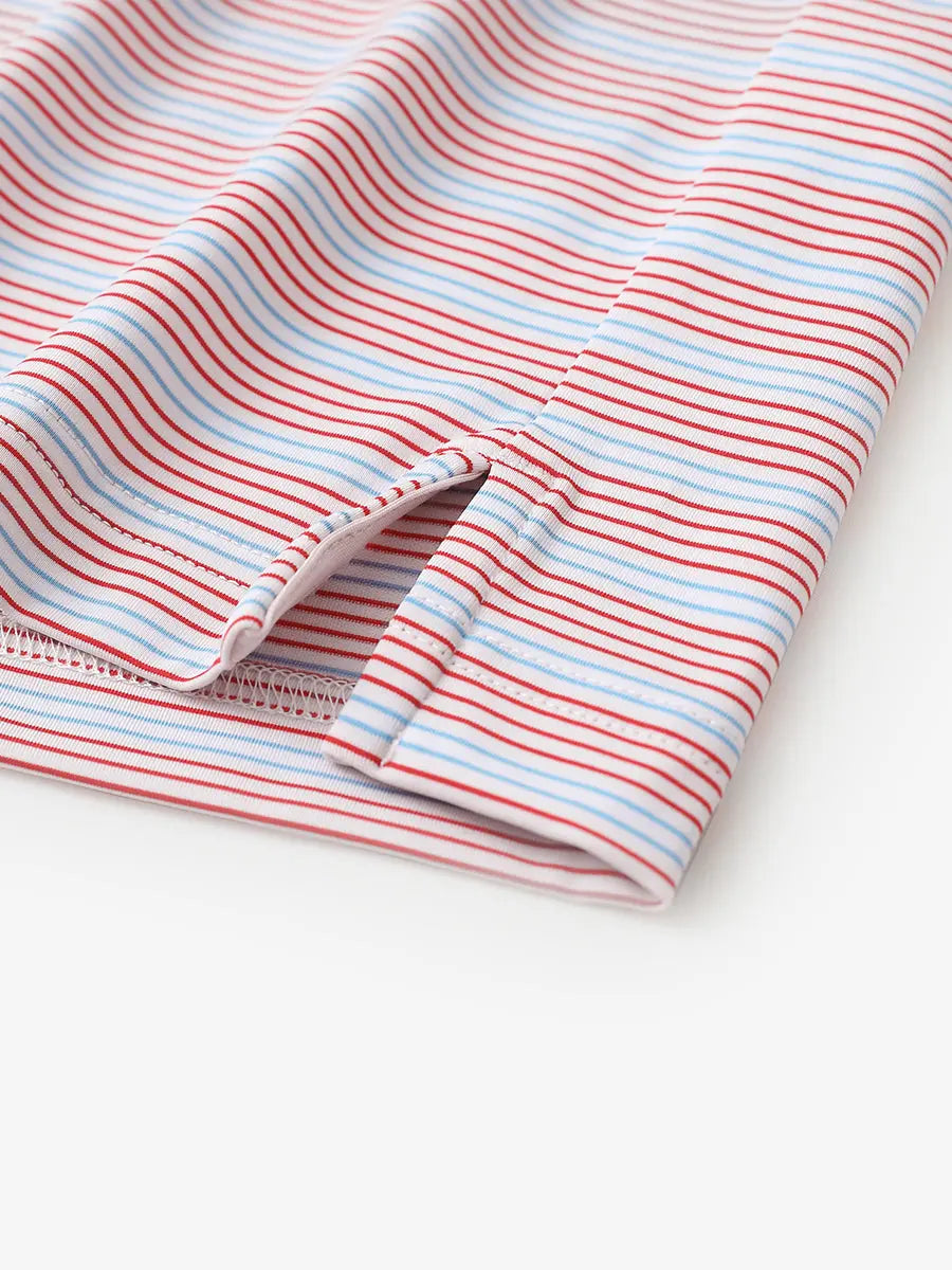 Performance Stripe Golf Shirts