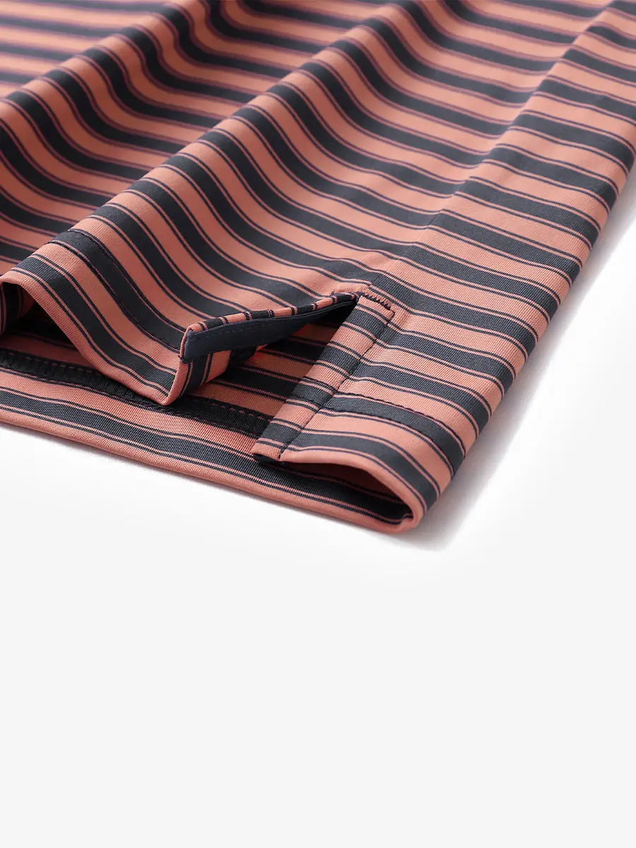 Yarn Dyed Stripe Polo