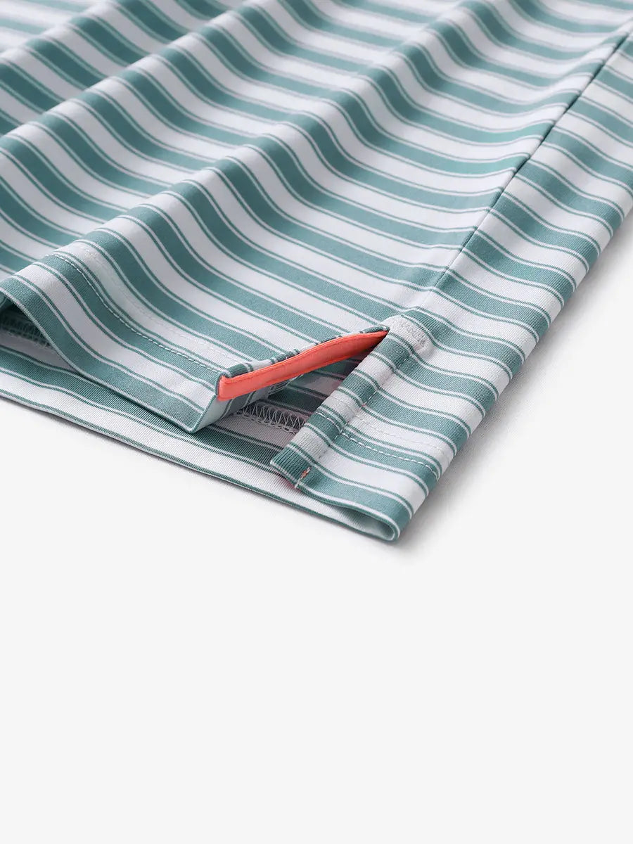 Yarn Dyed Stripe Polo
