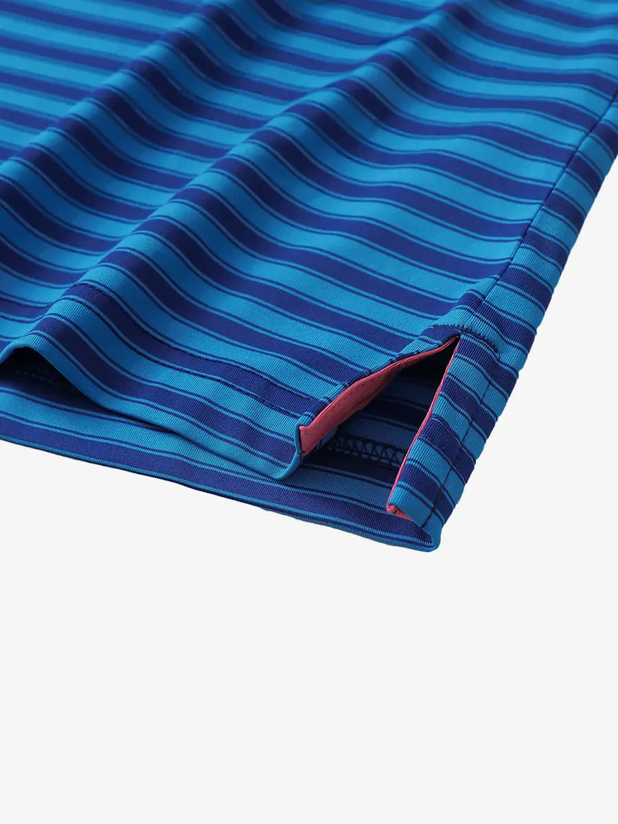 Yarn Dyed Stripe Polo
