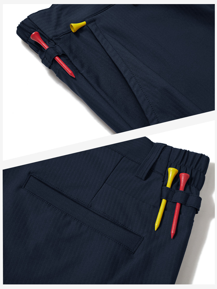 Lightweight Flat Front Casual Trousers