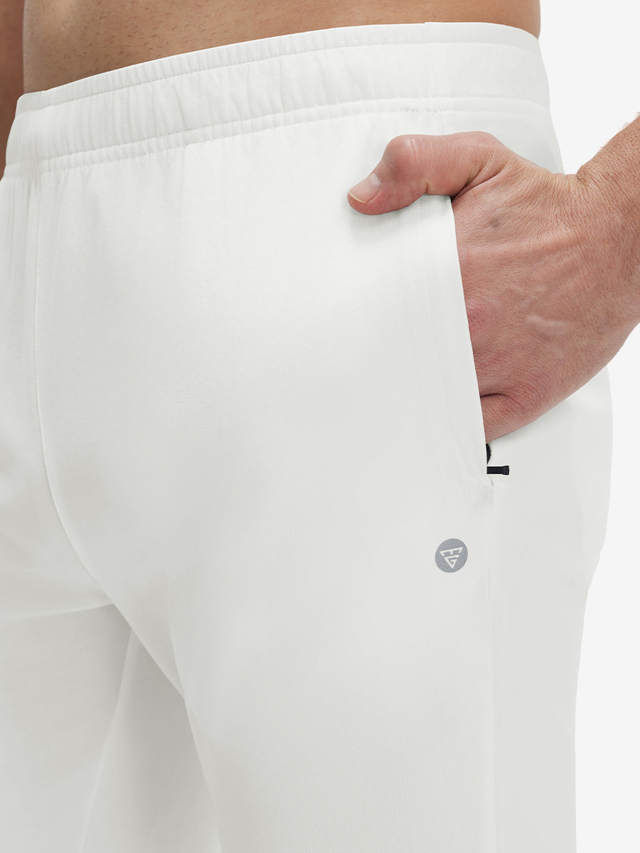 Mesh Joggers with Zipper Pockets
