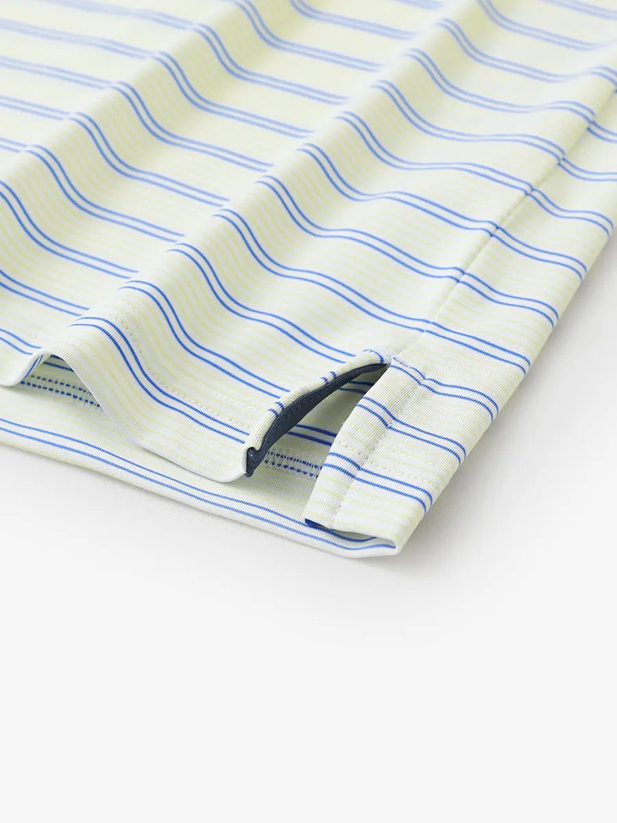 Performance Stripe Golf Shirts