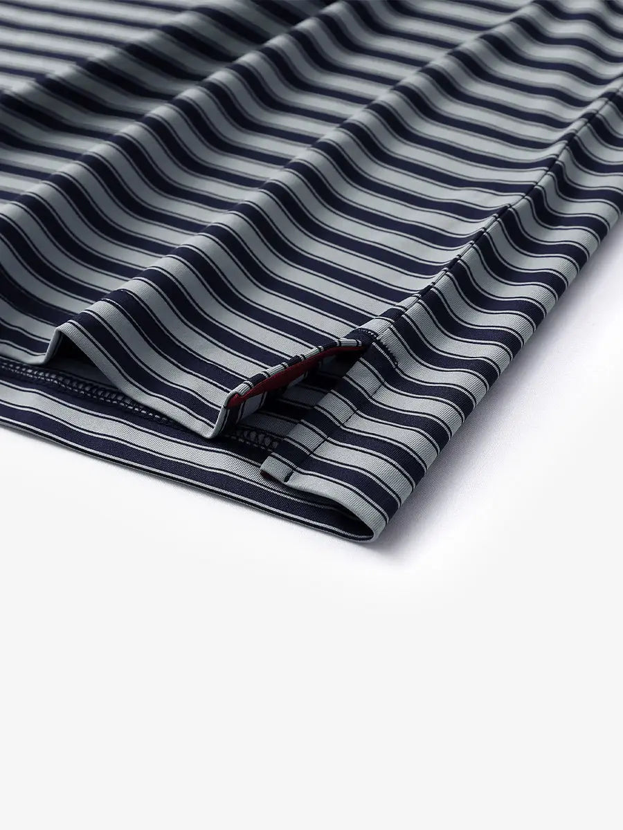 Yarn Dyed Stripe Polo