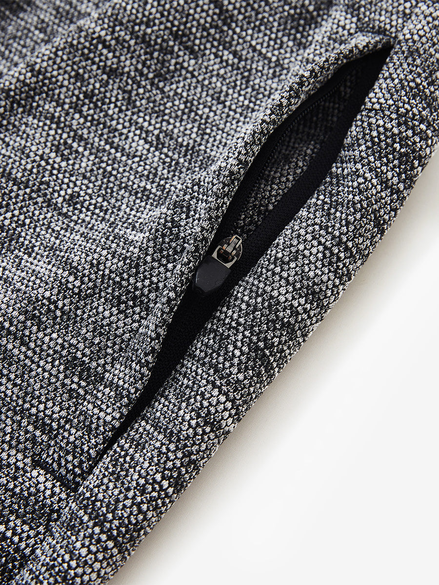 Soft Sweatpants with 4 Zipper Pockets