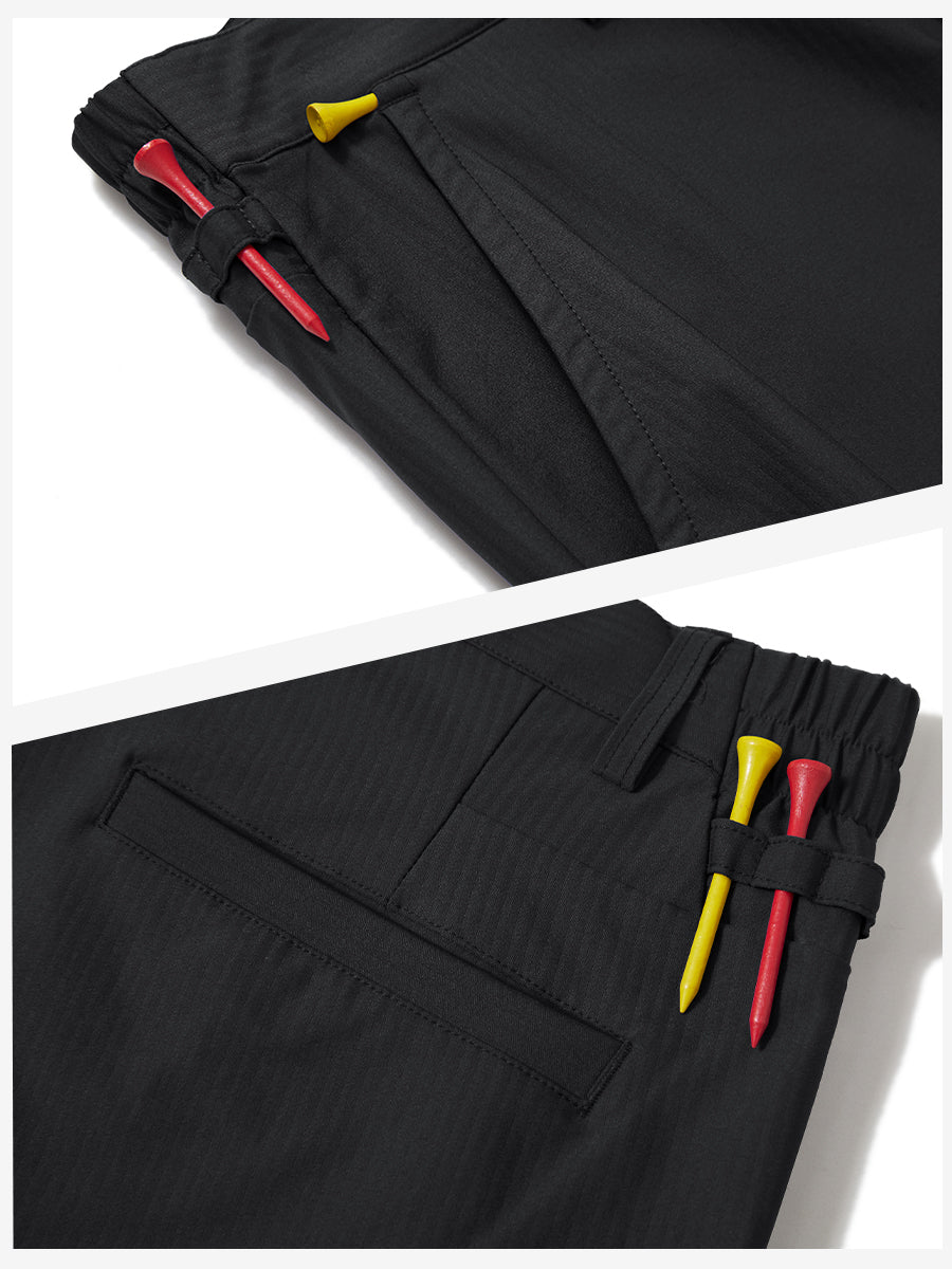 Lightweight Flat Front Casual Trousers