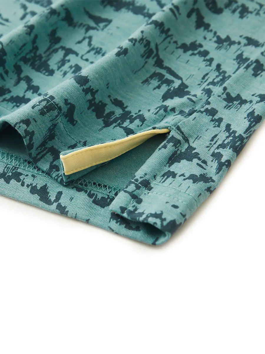 Popular Heather Print Polo