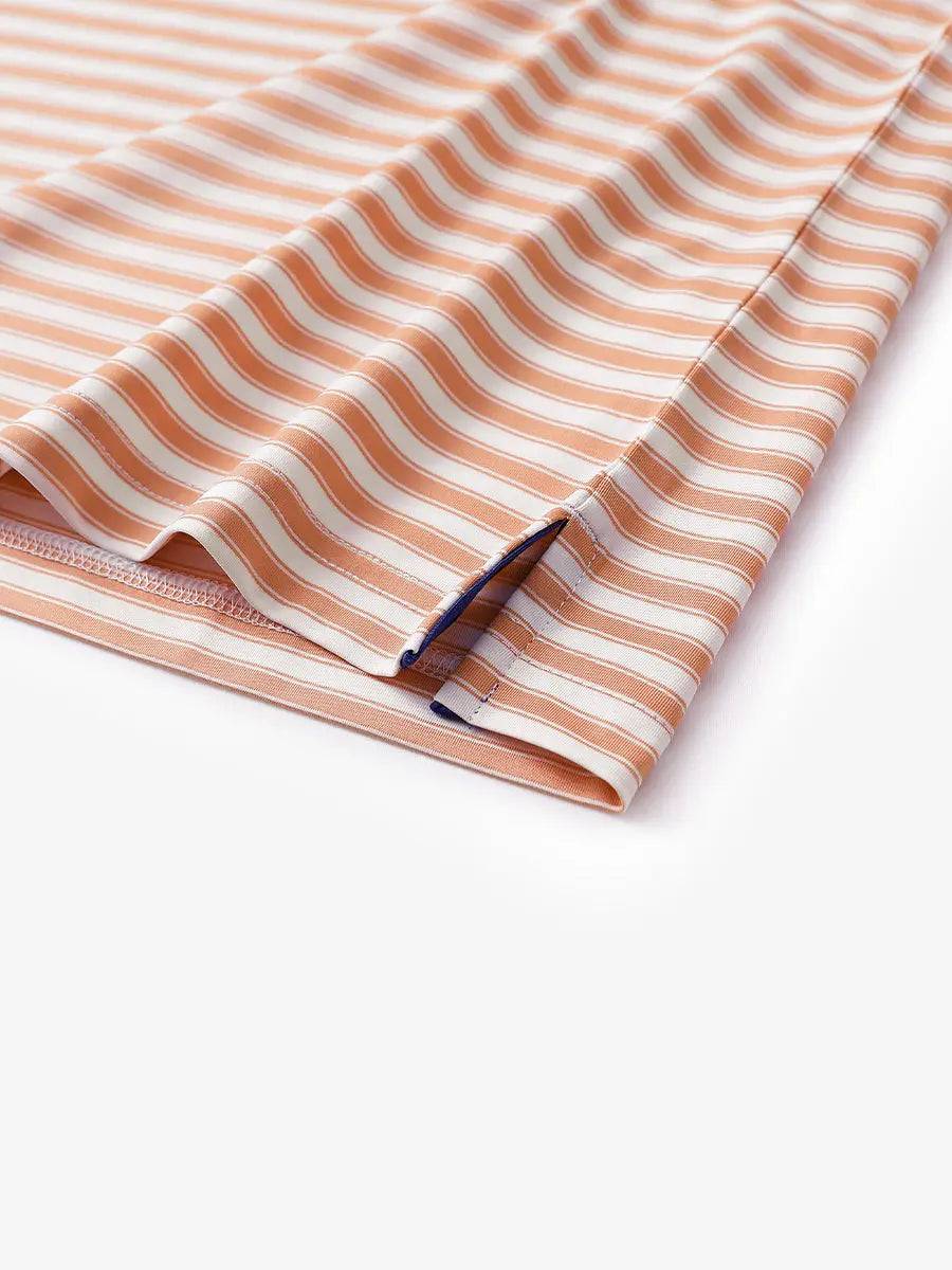 Yarn Dyed Stripe Polo