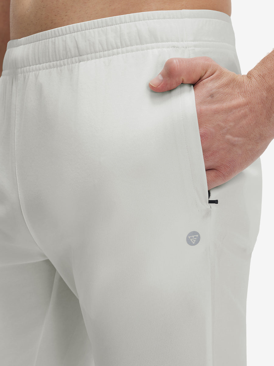 Mesh Joggers with Zipper Pockets
