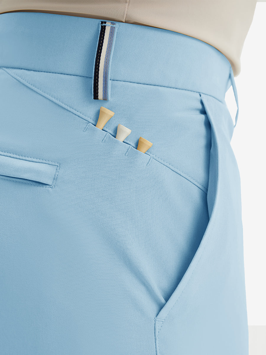 Water Repellent Classic Fit Flat Front Golf Dress Pants