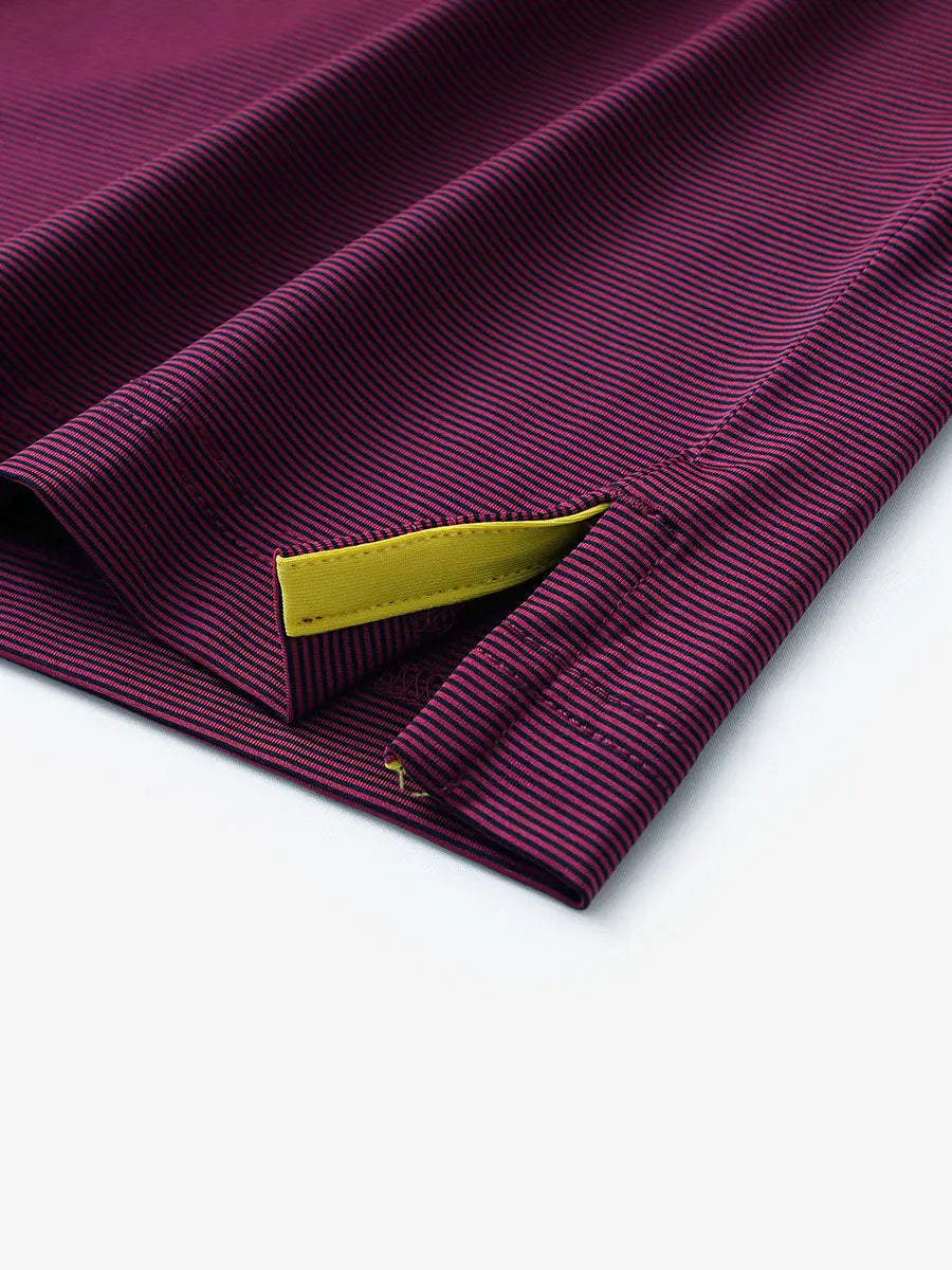 Pinstripe Jersey Performance Polo