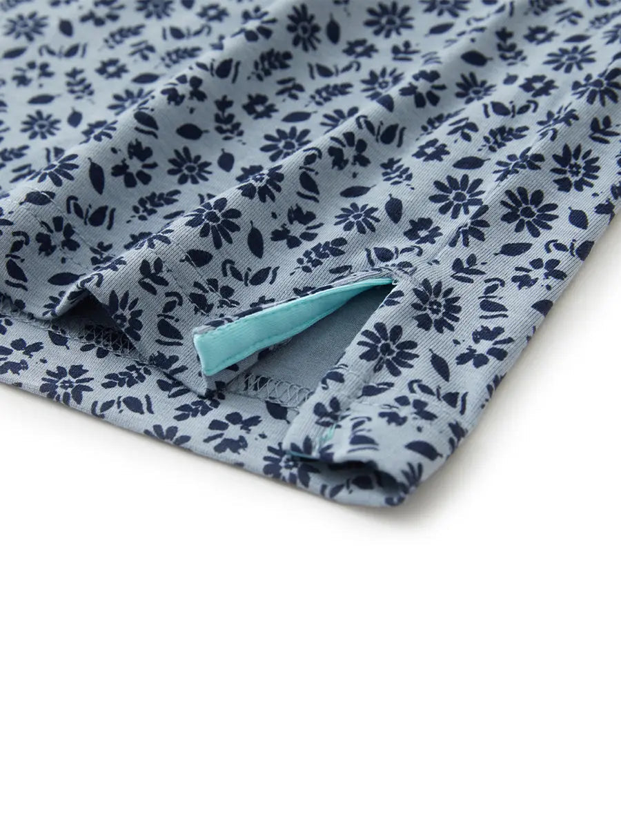 Popular Heather Print Polo