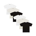 MENS DROP SHOULDER TEE 6 PACK