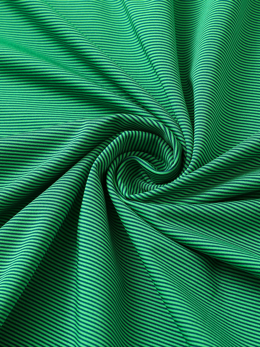 Pinstripe Jersey Performance Polo