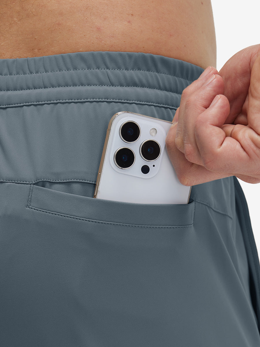 4 Way Stretch Breathable Workout Athletic Shorts