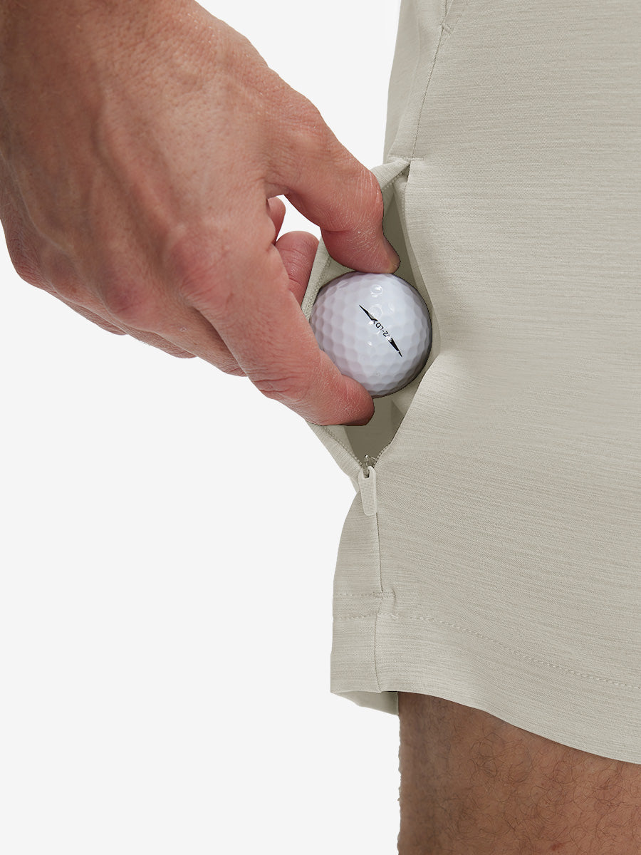Flat Front Hybrid Golf Shorts