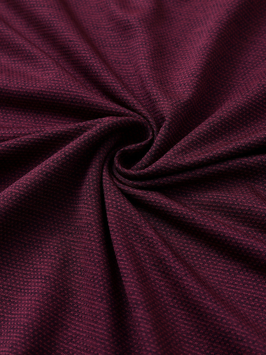 Ventilated Heather Jacquard Polo
