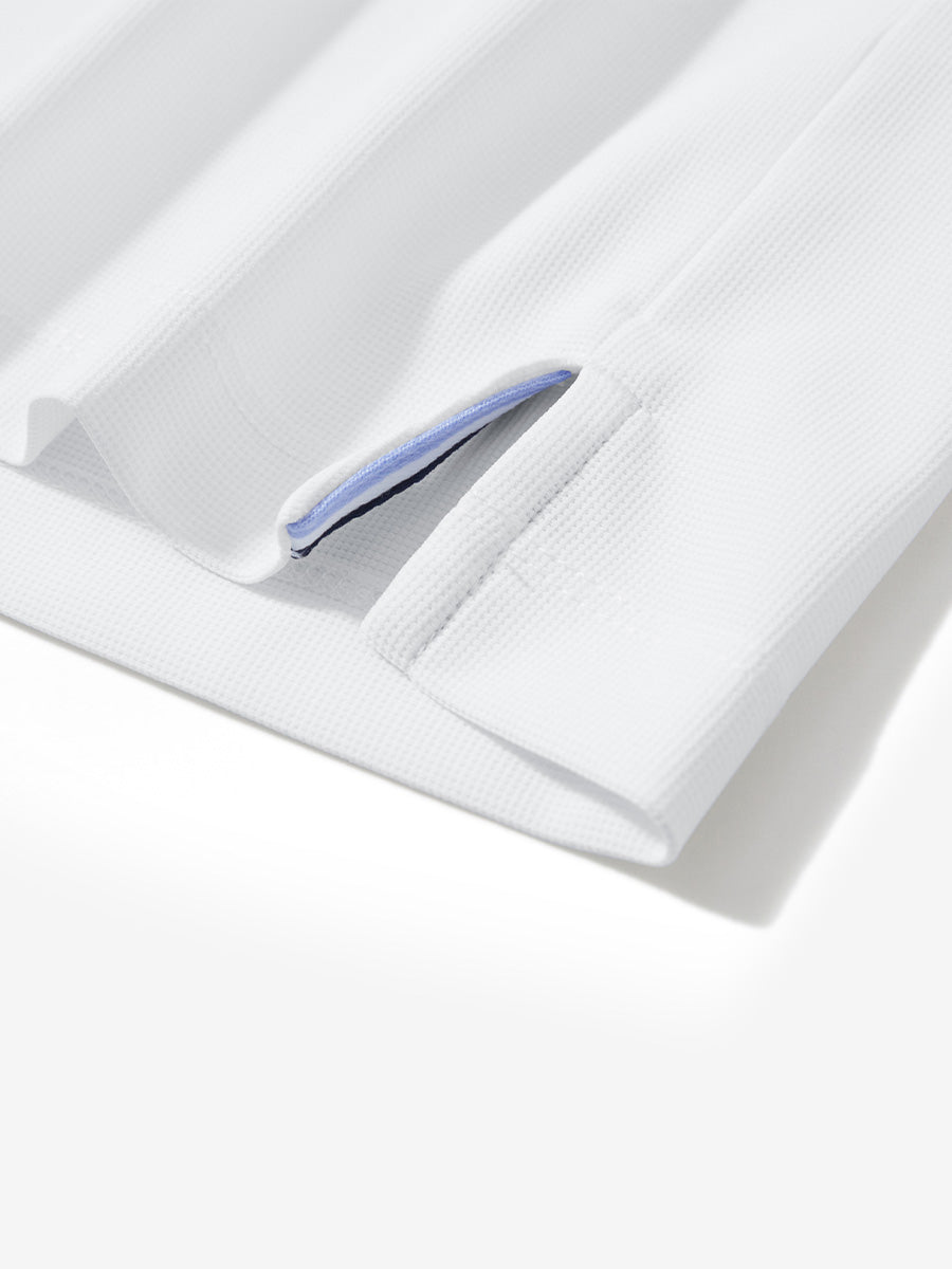 Dry Fit Waffle Textured Collared Golf Shirts