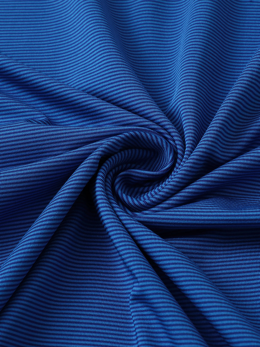 Pinstripe Jersey Performance Polo