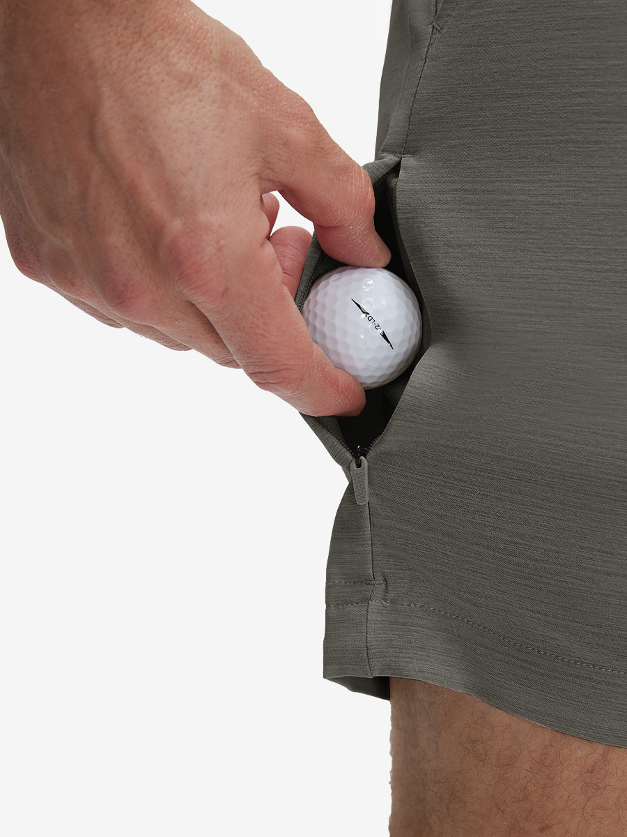 Flat Front Hybrid Golf Shorts