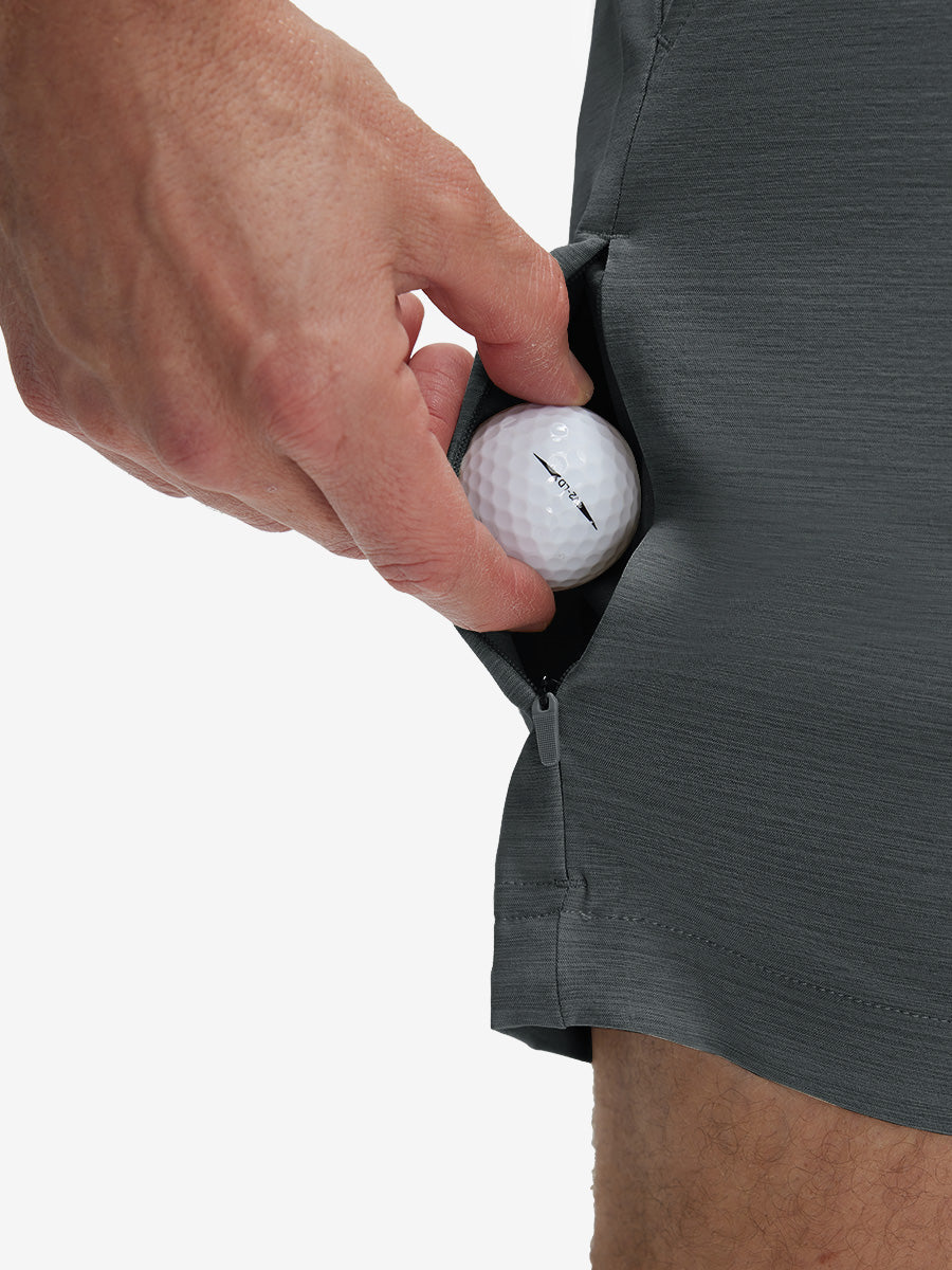 Flat Front Hybrid Golf Shorts