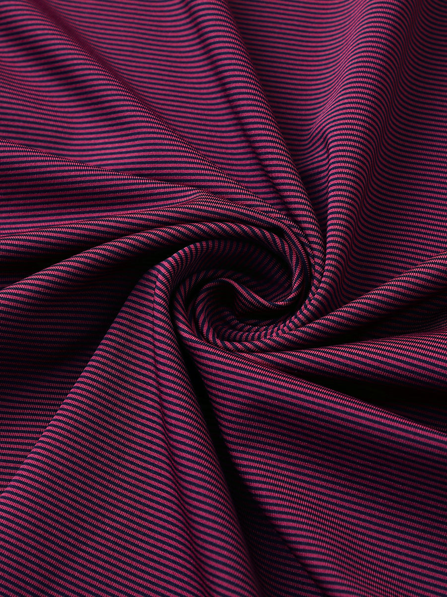 Pinstripe Jersey Performance Polo